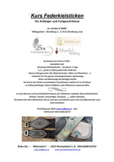 Federkielstickerei Workshop in Oberösterreich